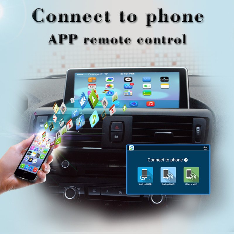 Bmw 2 Series F23 NBT 10.25" Android 8 Touchscreen GPS Navigation Multimedia WIFI 4G Apple CarPlay