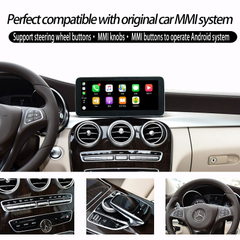 For Mercedes Benz C-W205 GLC-X253 C253 Android Auto Radio 10.25" Touchscreen Carplay Car GPS Navigation
