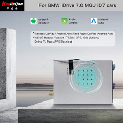 for BMW X4 (G02) iDrive 7 Autoradio Carplay Navigation Android Auto Upgrade Wifi 4G Hotspot Bluetooth