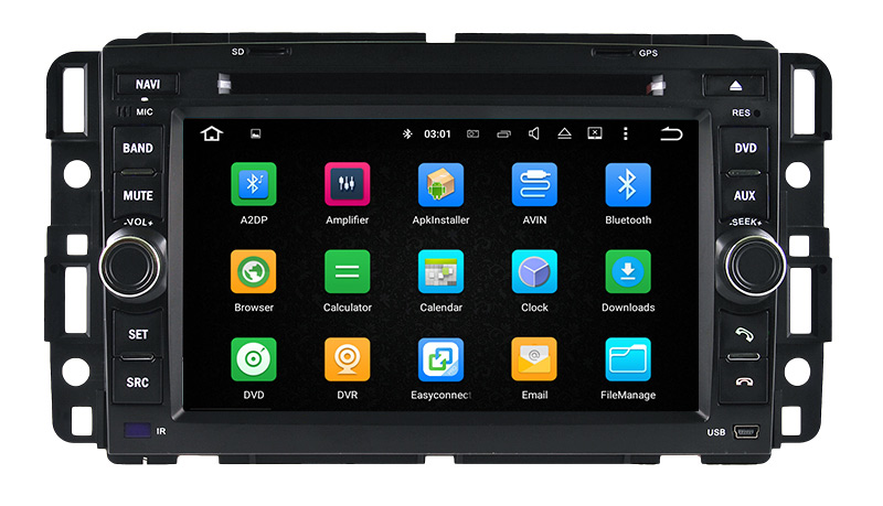 Android 7.1 car video for carplay Hummer H2 Audio dvd navigation car stereo