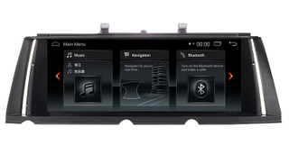 Bmw 7 Series F01/F02/F03 CIC 10.25"Android 8 Car Stereo Multimedia DAB OBD AUX USB 4g Wifi Apple CarPlay