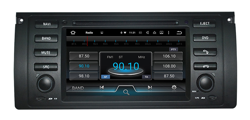 carplay Android CAR DVD GPS BMW 5 E39 M5 3G Internet or wifi connection
