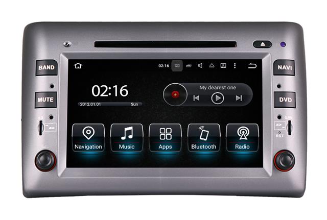 Hualingan Fiat Stilo Radio Android Head Unit 8.0 inch TouchScreen Car Stereo Upgrade Car GPS Navigation Wireless Apple CarPlay Fullscreen Audroid Auto Bluetooth Music Autoradio Wifi