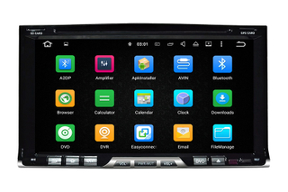 6.95"Android 7.1 Universal Double DIN CAR DVD GPS Player wifi connection,3g internet