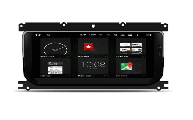 10.25“gps Navigation Land Rover Evoque Android 8.0 Blue Aay Anti-glare And Anti-glare HD:1920 X 720 Pixels