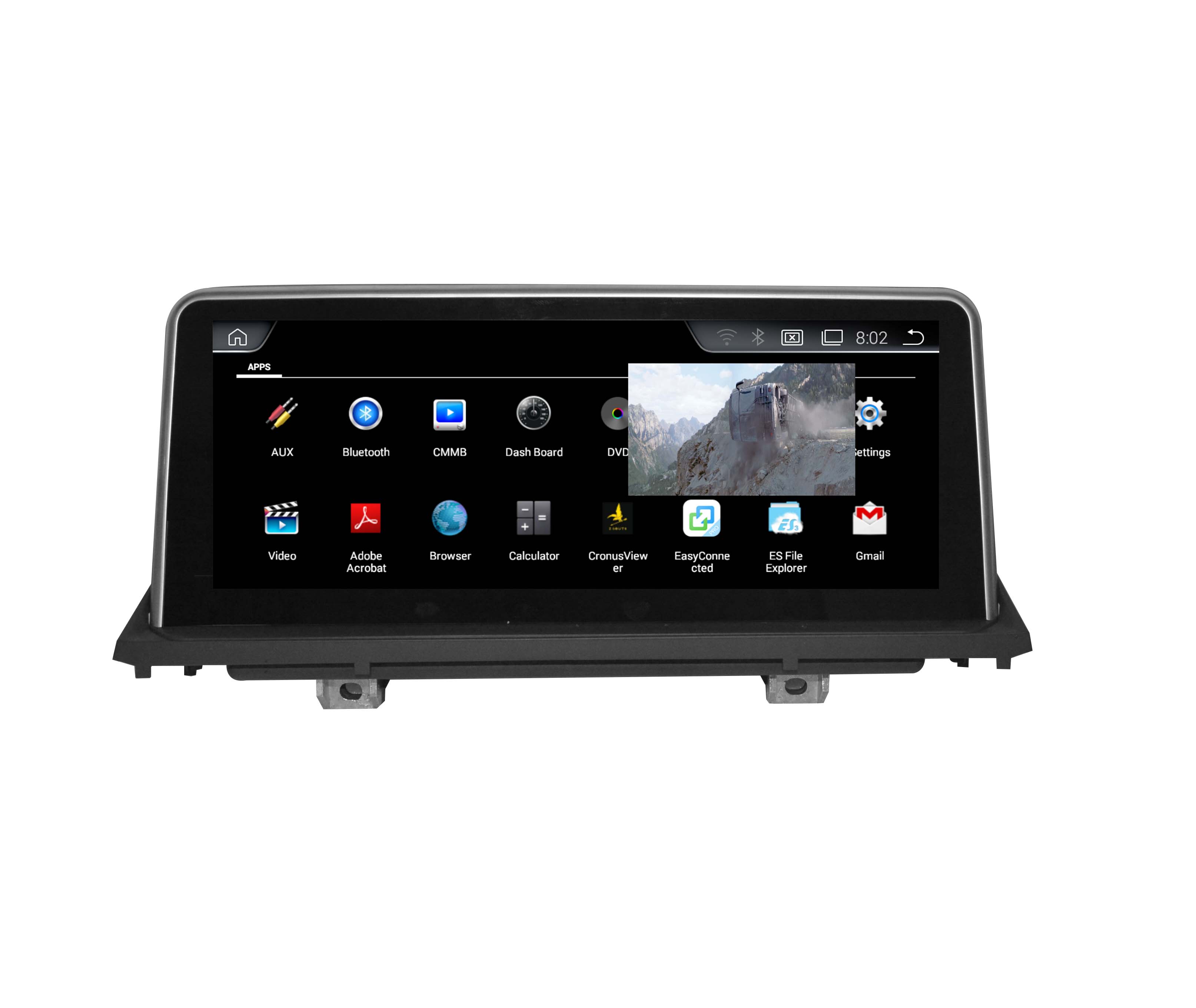 Hualingan For BMW X5/X6 CCC system 10.25 inch Android car multimedia system MTK Core 4G internet 64G storage WIFI Carplay