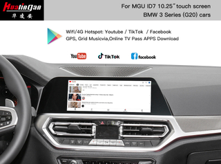 BMW 3 Series Wireless CarPlay Retrofit G20NGU iDrive 7.0 Android Auto Full Screen Mirroring