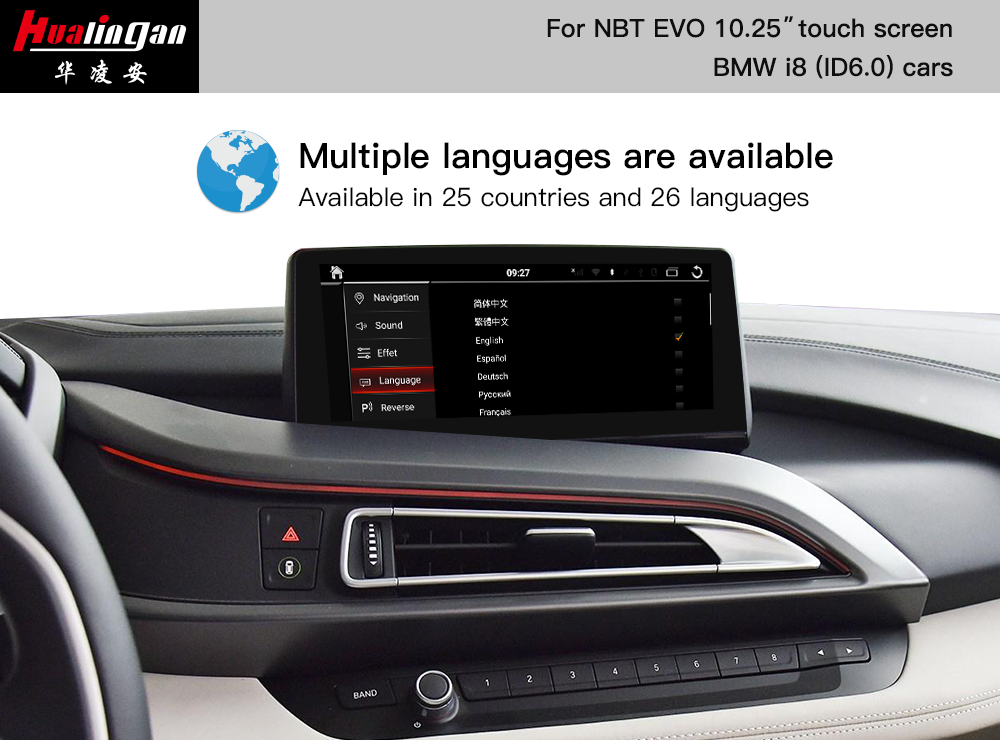  Android Ai BOX BMW i8 Series Wireless Apple CarPlay NBT EVO Android Auto GPS Maps FullScreen Mirroring 
