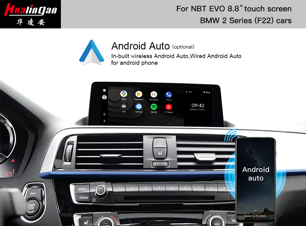 BMW 2 Series Wireless CarPlay Retrofit F22 F23 NBT EVO Carplay Ai Box Android 12