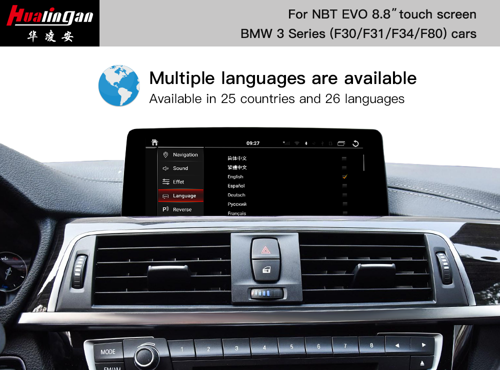 BMW 3 Series wireless CarPlay F30 F31 F34 F80 iDrive 6 Android Auto Full Screen Mirroring
