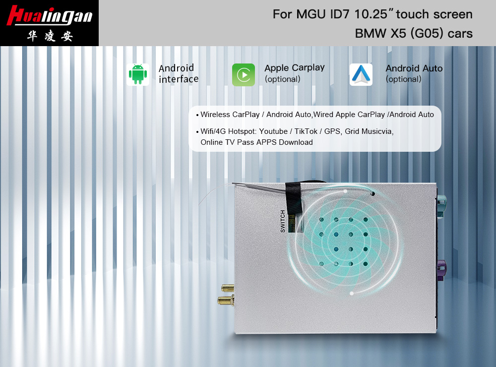 BMW X5 G05 MGU Apple CarPlay Retrofit CarPlay AI BOX Android AI BOX